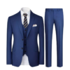 Conjunto de trajes de tres piezas para hombre, ideal para ocasiones formales y eventos importantes.